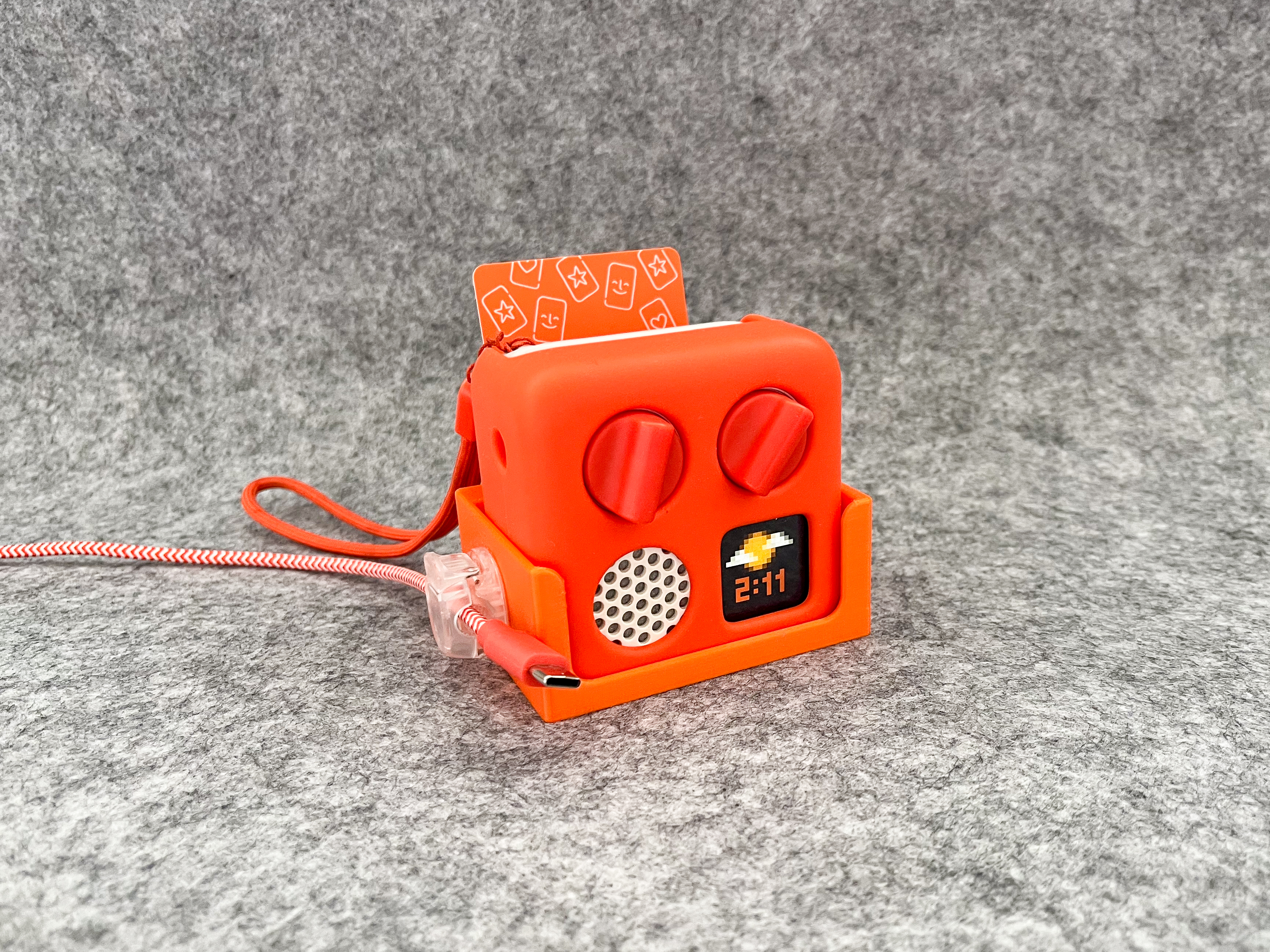 Dock Station for Yoto Mini – Card Holder & Cable Organiser 